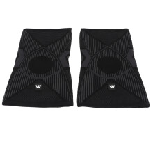 Black Breathable Nylon Knee Brace Support M/L/XL for Sports & Fitness