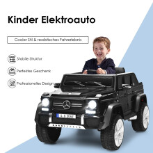 12-V-Kinderauto mit Fernbedienung, Musik, LED-Leuchten