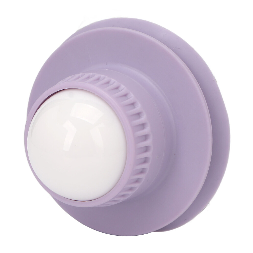 Purple 360 Wall-Mounted Suction Ball Massager For Muscle Pain Relief