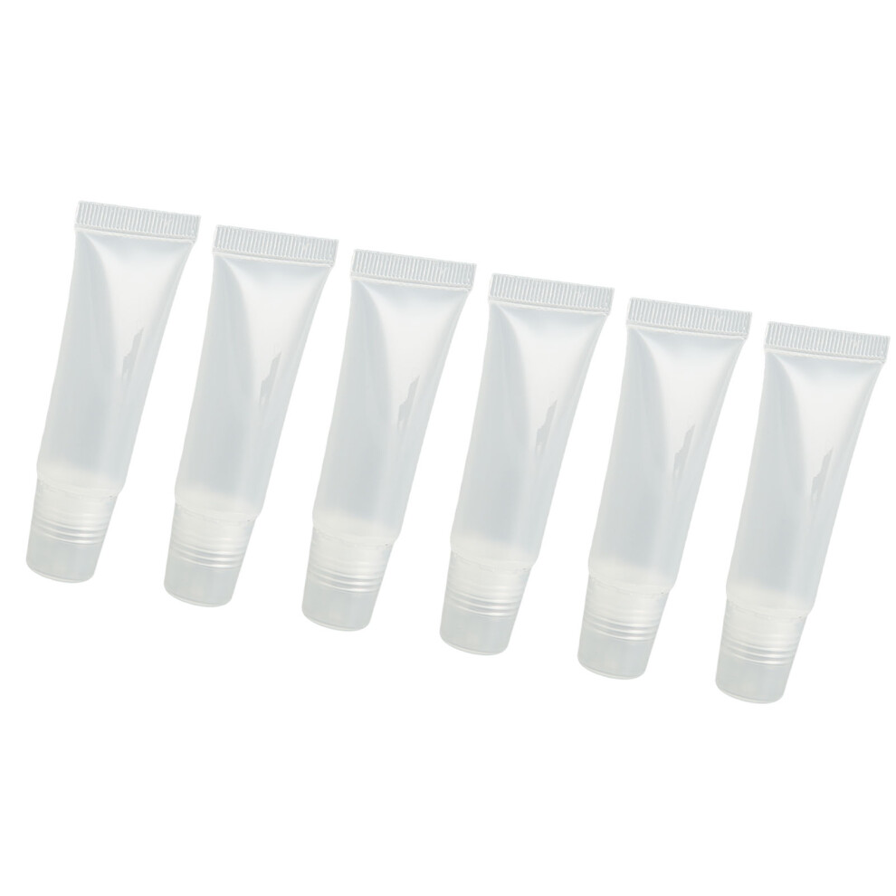 Durable 20pcs 10ml Lip Balm Tubes for DIY Compact and Easy to Carry