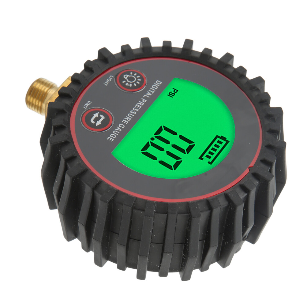 Lcd Display Digital Pressure Gauge: Accurate Reading 3-255 Psi 8461355534206