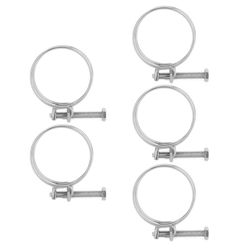 5 STÜCKE Doppeldraht-Schlauchschelle, 1