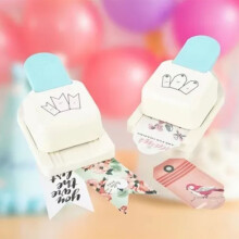 Rundetikettenstanzer – Robustes Kunststofflegierung, 3 Größen für Scrapbook DIY