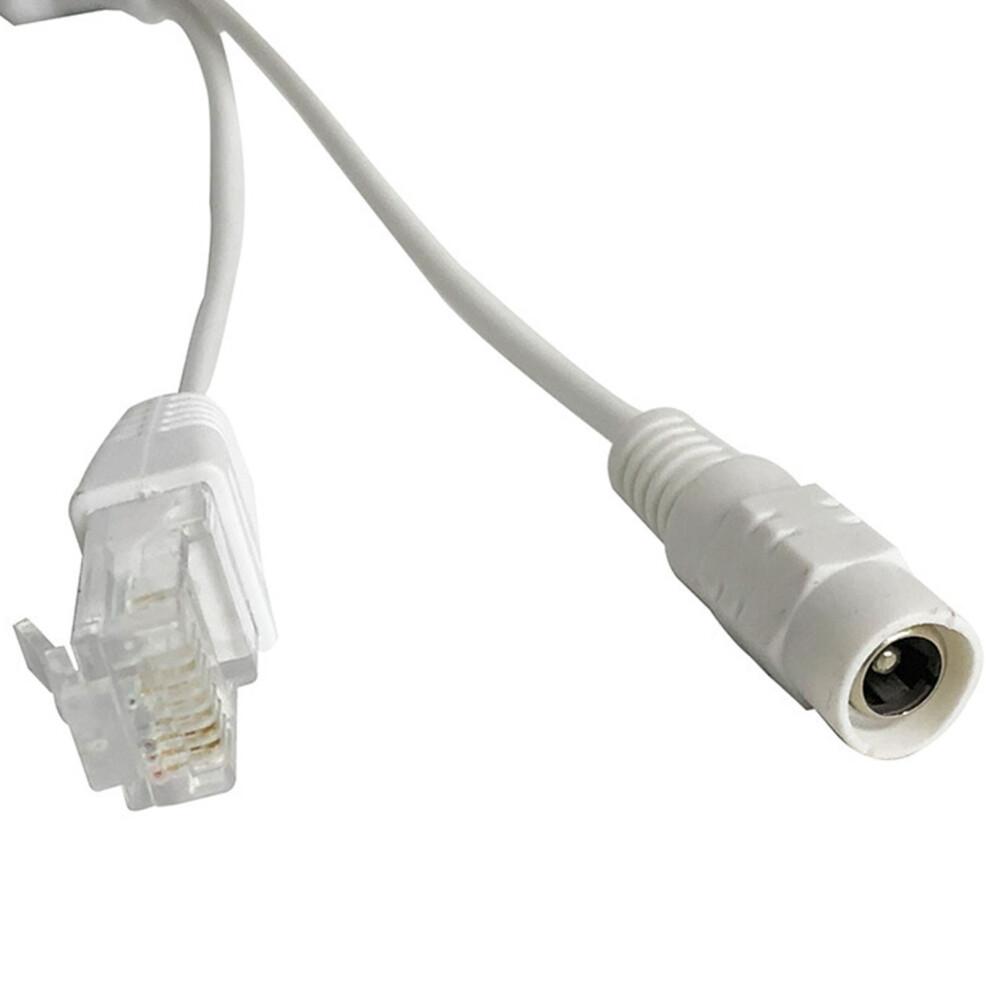 12V Poe Injector & Splitter Kit, 17Cm Passive Network Accessory White 4681355547288