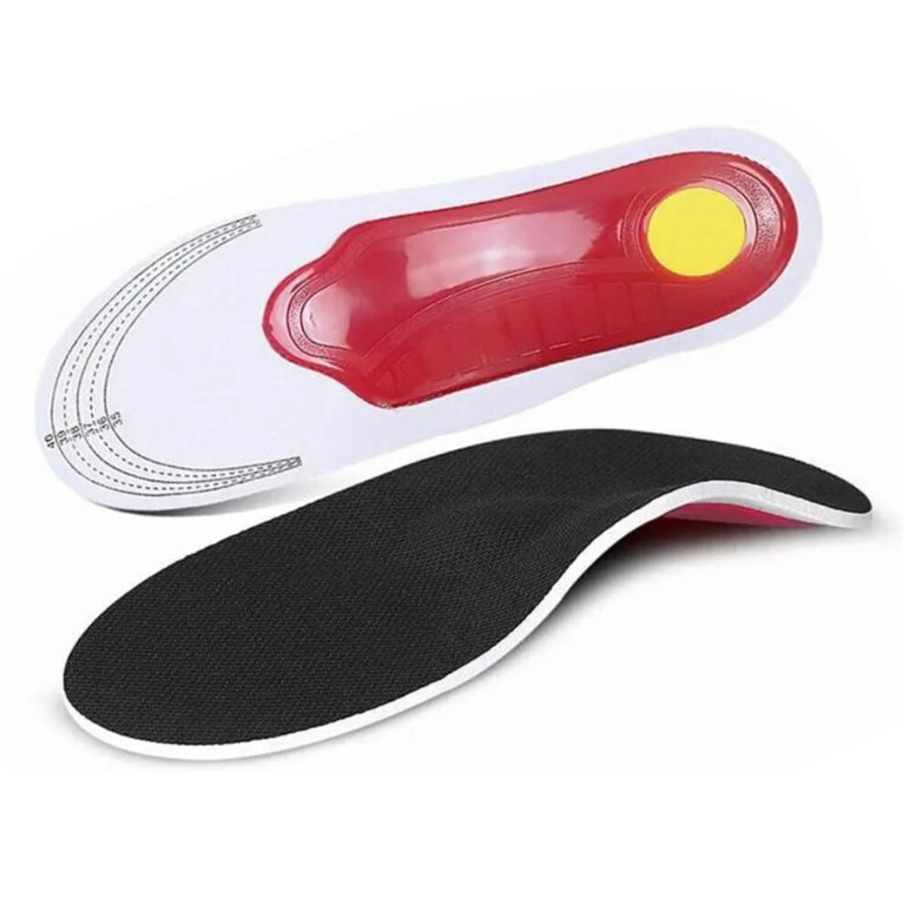 Adjustable Foot Corrective Insoles L(41â46) EVA Arch Support for Flat Feet