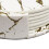 7 Stück runde Lederuntersetzer 10 cm Platin-Marmor 1