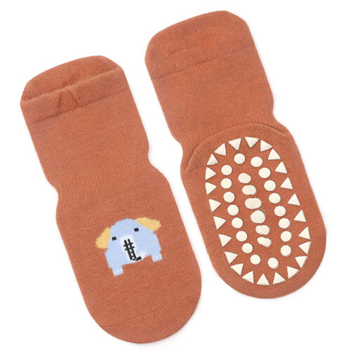 1 Paar Kindersocken, orange, süßes 2