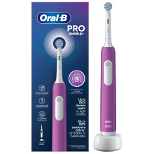 (Purple) Oral-B Pro Junior Electric Toothbrush for Kids 6+Y
