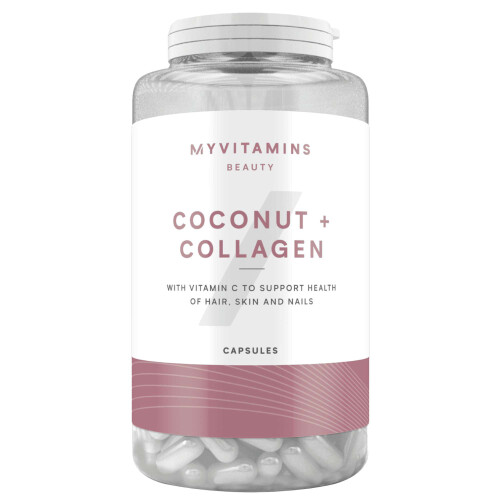 (180 Capsules) Myvitamins Coconut and Collagen