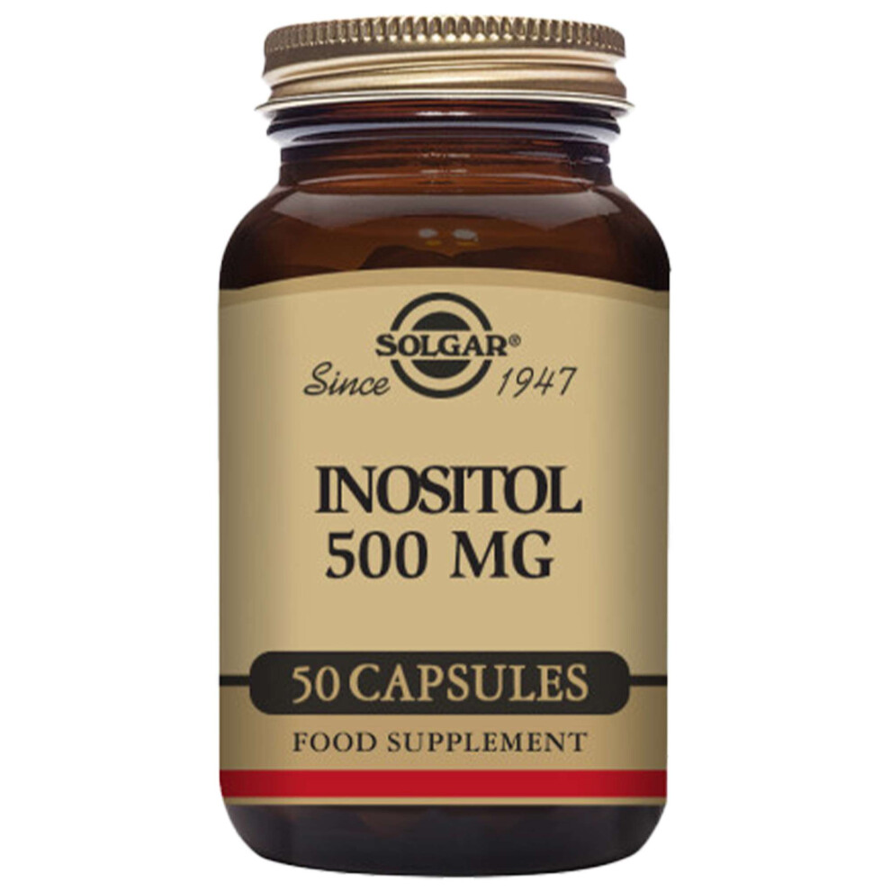 Photos - Vitamins & Minerals SOLGAR Antioxidants Inositol 500mg Vegetable Capsules x 50 
