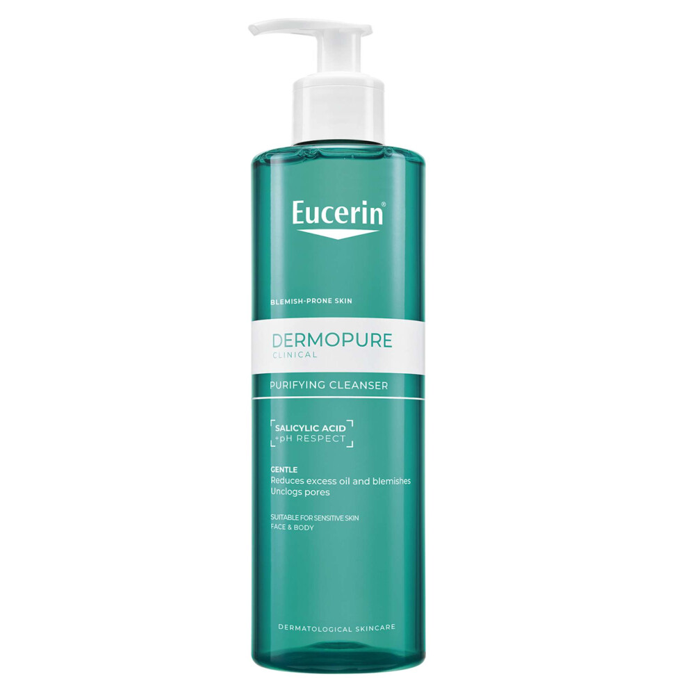 Eucerin Dermopure Clinical Gentle Purifying Cleansing Gel 400Ml