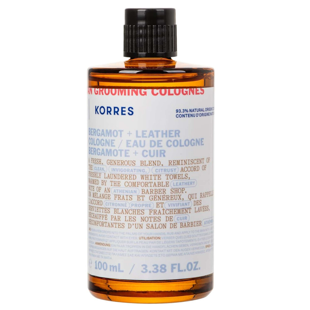 Korres Athenian Grooming Eau De Cologne For Men 100 Ml - Image 9