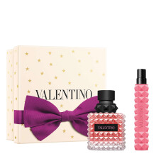 Valentino Born in Roma Donna 50ml EDP & 10ml Travel Spray Gift Set