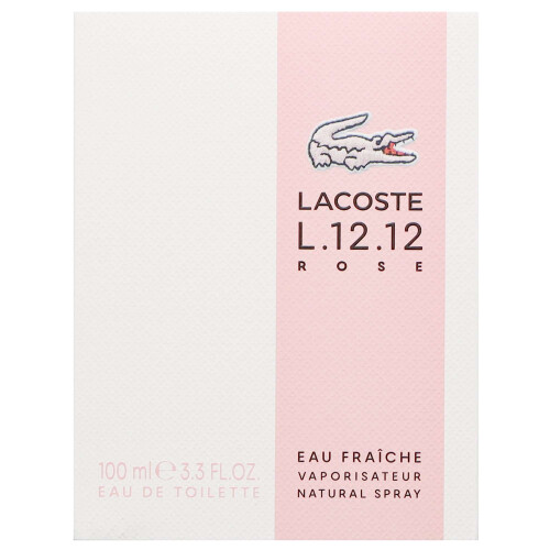 Lacoste Lacoste L.12.12 Rose Eau Fraiche 100ml EDT Spray 2