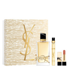 YSL Libre 90ml EDP, 10ml Travel Spray & Mini Lipstick Gift Set