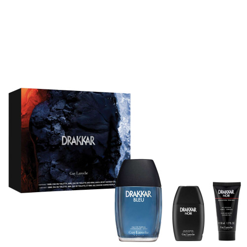 Agua de Perfume DRAKKAR BLEU ESTUCHE 3 pz
