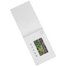 Exquisite Video Greeting Card with LCD for Anniversaries & Holidays