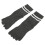 Dunkelgraue Split Toe Yogasocken, Baumwolle, Anti-Rutsch, Mittellang 1
