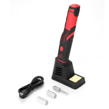 Wireless Solng Iron Cordless Hair Smoothing Iron With Bright LED Light