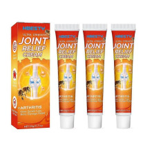 (3pcs)Bee-Venom Professional Treatments Gel Joint Pain Treat Soothing Massage Cream for External Use