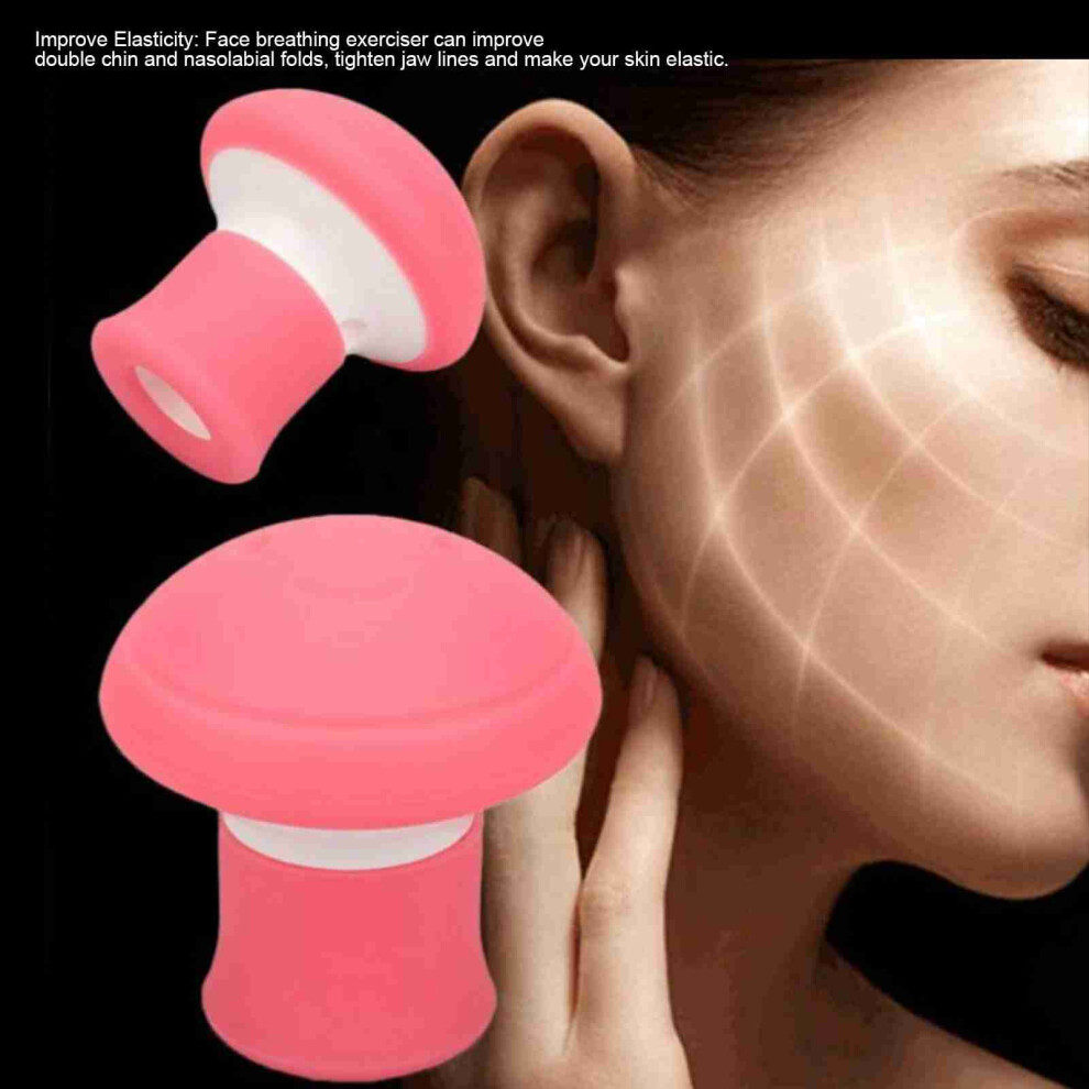 Soft Silicone Face Breathing Exerciser for Jaw Slimming, 5.5cm