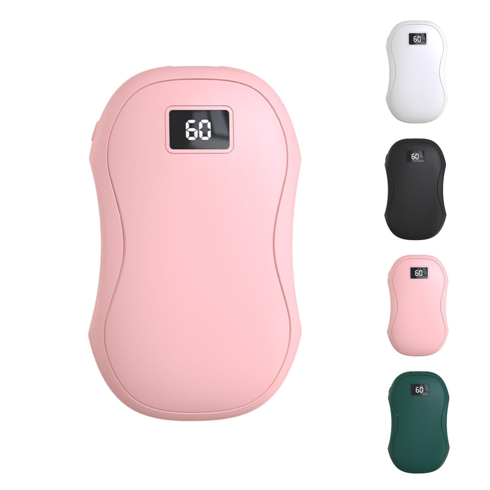 Hand Warmers 2-In-1 USB Warmer And Power Bank, 4000mAh, 3 Levels, Portable Pocket Heater For Camping Raynauds