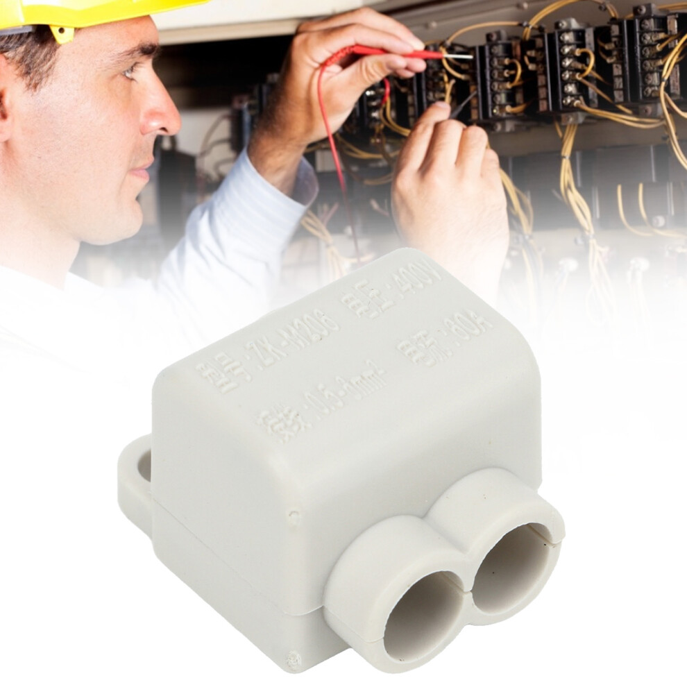 Set Of 10 Quick Connector Inline Junction Blocks 60A 400V For 0.5-6Mmâ² Wires 3191355599817
