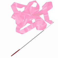 Kids' 4m Pink Dance Streamers with Anti-Slip Grip for Graceful Moves