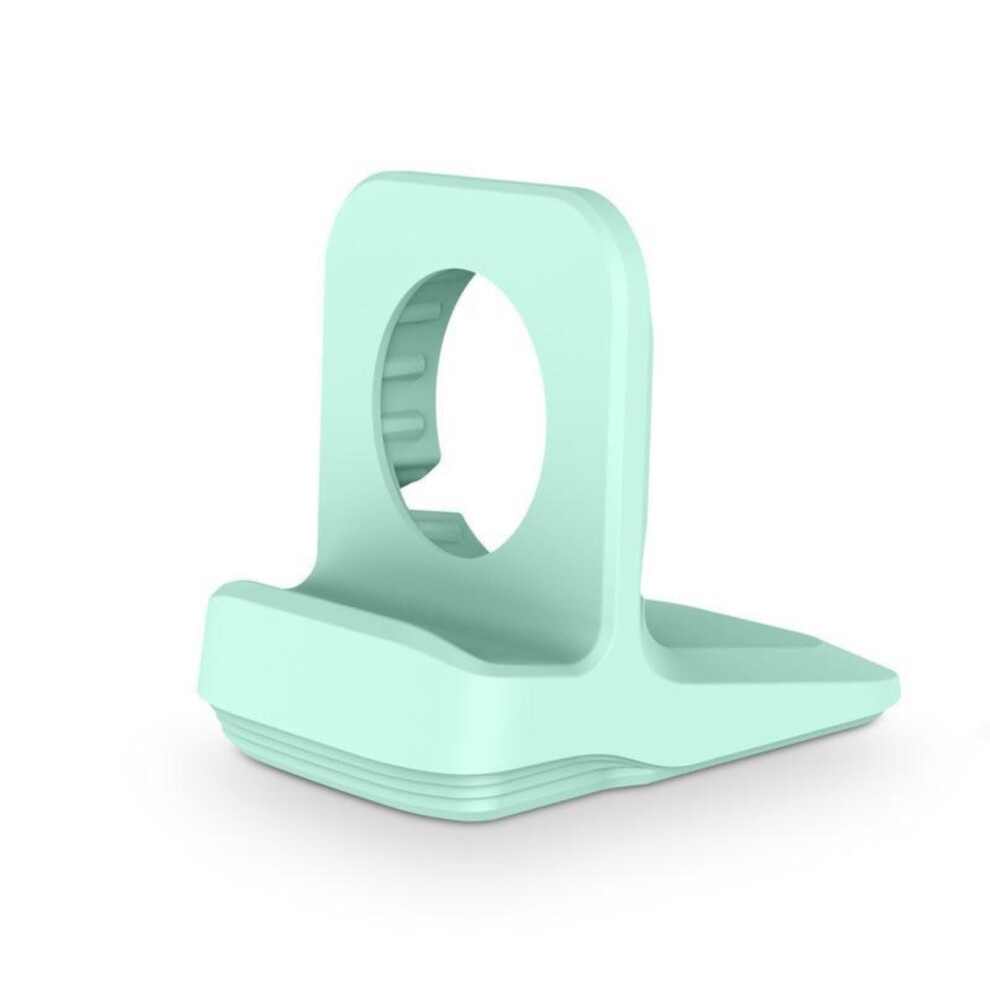 Watch Charger Holder Desktop Retro Charging Base Silicone Charge Holder 1.0X1.0x1.0 Green 9393856634446