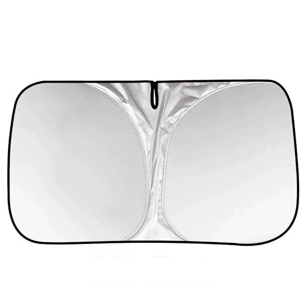 Car Windshield Sunshade 1-Piece For Citroen C2 C3 C4 C5 X7 Interior Auto Sun Visor Protection Silver 9354506543815