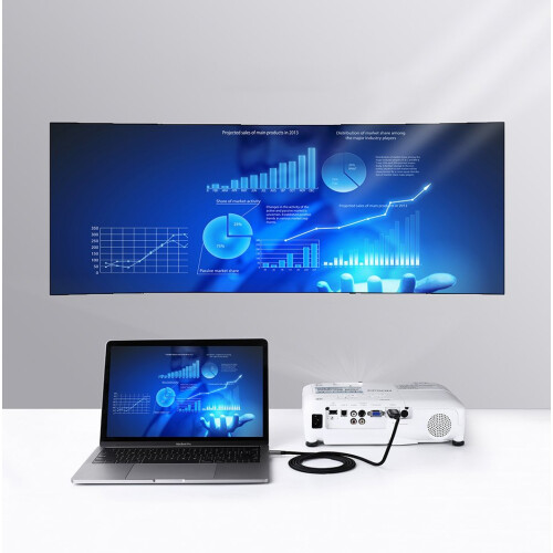 UGREEN USB-C auf HDMI, 1,5 m - Grau-Schwarz 2