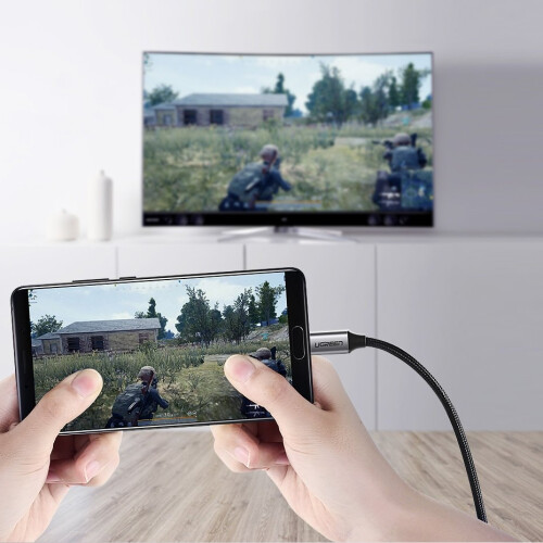 UGREEN USB-C auf HDMI, 1,5 m - Grau-Schwarz 1