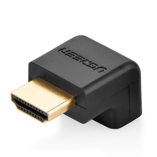 Ugreen HDMI-Adapter rechtwinklig - Schwarz