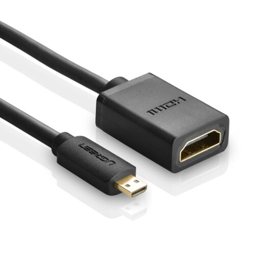 Ugreen Micro-HDMI-zu-HDMI-Kabel 20 cm - Schwarz 2