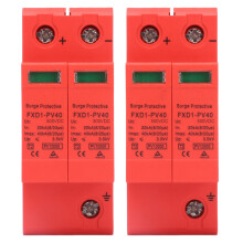 2Pcs SPD Schutz Geräte DC Photovoltaik Ableiter 2P