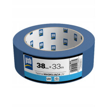 Blå UV-maskeringstape 38 mm 33 m