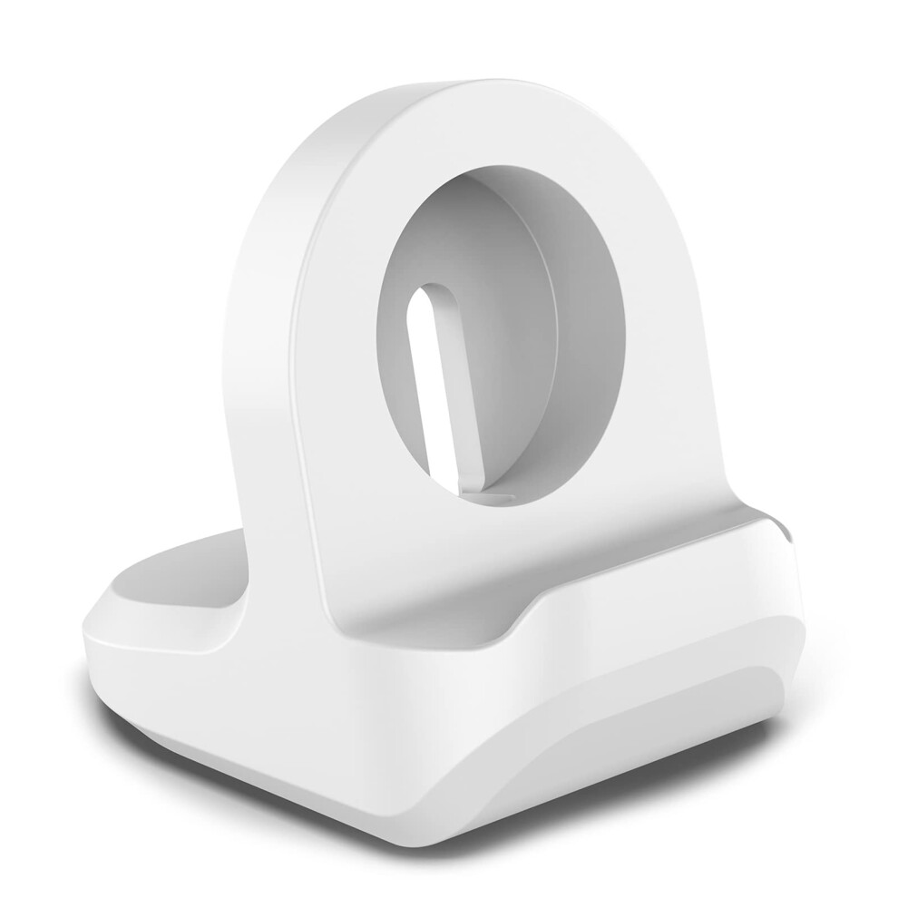 Watch Charging Dock Station Anti-Slip Silicone Charger Stand For Se Se2 Smartwatches Desktop Holder White 9354506544041