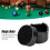 Premium Black Round Billiard Chalk Box - Easy Pocket Storage Solution 6