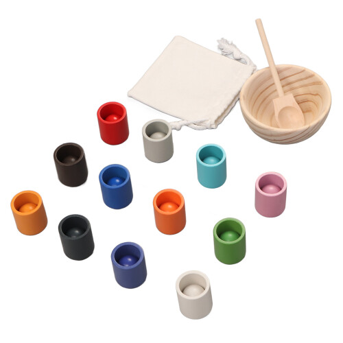 Bälle Becher Farbsortierspielzeug 2