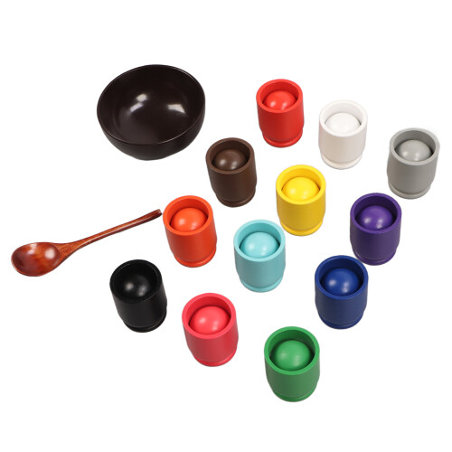 Bälle Becher Farbsortierspielzeug 2