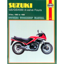 Suzuki GSGSX550 4valve Fours 83 88 Haynes Repair Manual by Haynes Publ