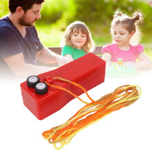 Tragbarer roter Seilwerfer mit integriertem 150-mAh-Lithium-Akku, einfache Bedienung