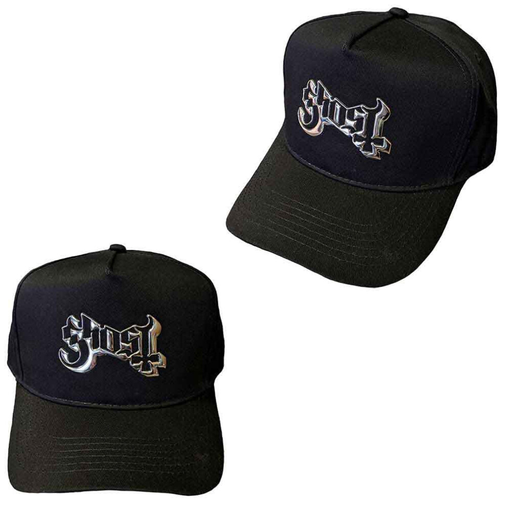 Ghost 'Silver Logo' Baseball Cap