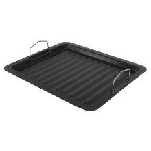Outdoor Baking Pan For Camping And Barbecue Frying Pan And Baking Plate For BBQ Grill Portable And Grill Compatible
