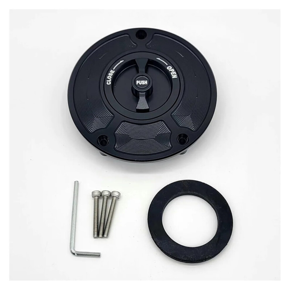 Gas Fuel Tank Cap Cover For Honda Cb400 Four Cb500/S Cb600f/900F Hornet Cb1000 Cb1100 Cb1300 Cbf600n/S No Logo Black 9354506544959