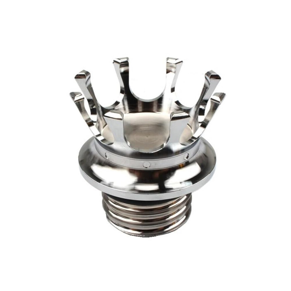 Fuel Tank Gas Cap For Harley-Davidson Sportster 1200 883 Touring Road King Dyna Softail Silver 9354506544980