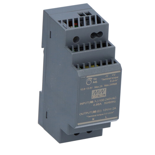 MEAN WELL Netzteil - 12V  24W  Hutschiene
