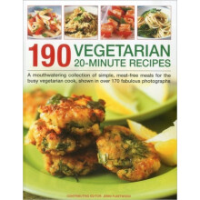 190 Vegetarian 20 Minute Recipes by Jenni Fleetwood Paperback Book