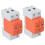 2Pcs SPD Surge Schutz Geräte AC Ableiter Protector 4