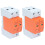 2Pcs SPD Surge Schutz Geräte AC Ableiter Protector 1